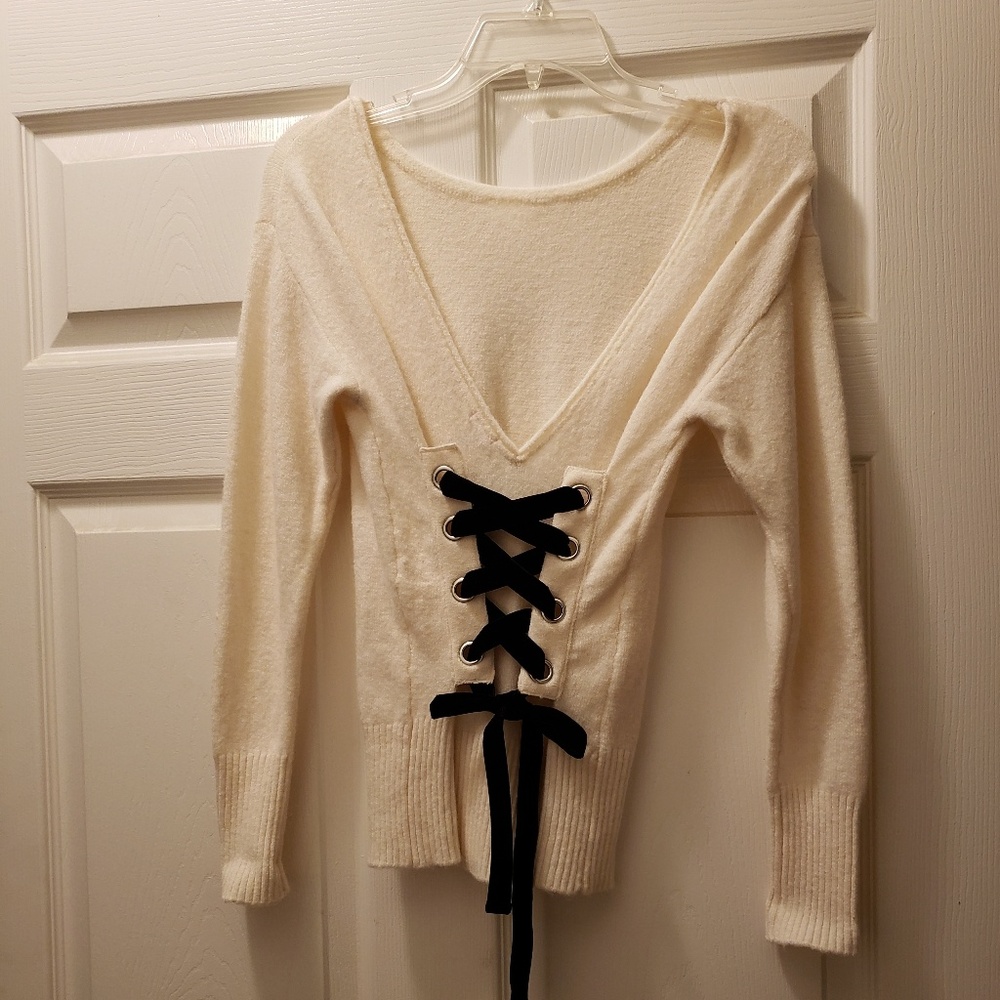 Cream colored sweater
